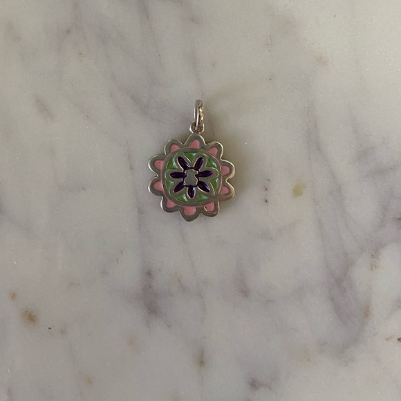Tous Jewelry - Tous tricolor flower pendant